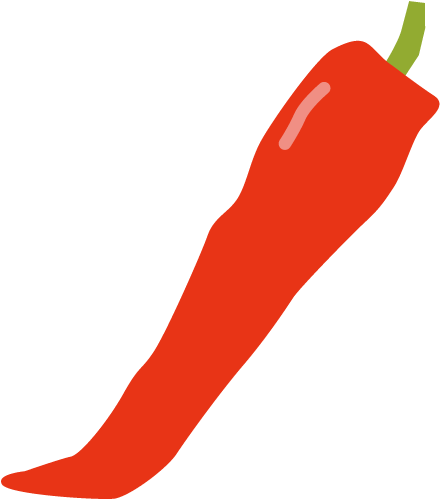 Pepper - Capsicum - Free Illustration Clipart (640x640), Png Download