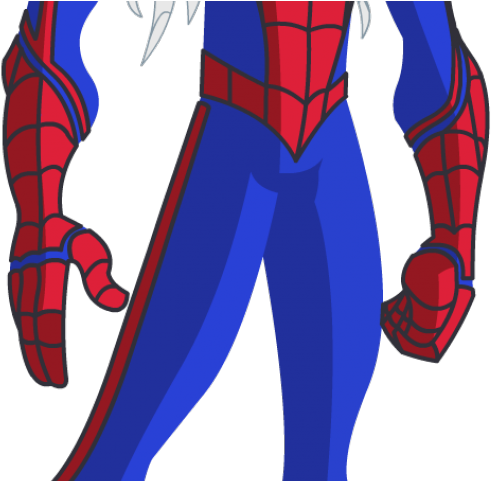 Spiderman Clipart Blue - Png Download (640x480), Png Download