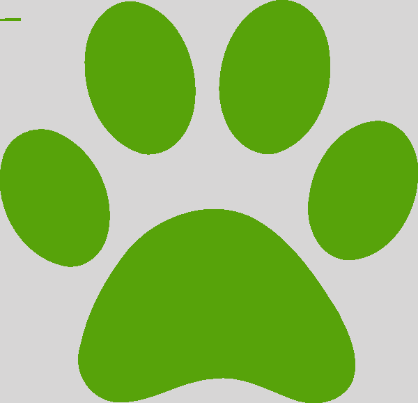 Dog Paw Print Clip Art Free Download Puppy Paw Clip - Png Download (600x578), Png Download