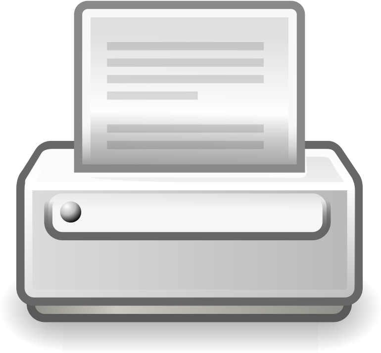 Printer Clip Art Download - Png Download (800x800), Png Download
