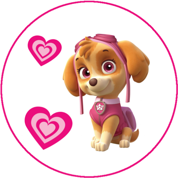 Skye Paw Patrol Characters Clipart (800x800), Png Download