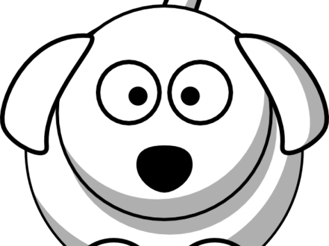 Dog Clipart Clipart Outline - Png Download (640x480), Png Download