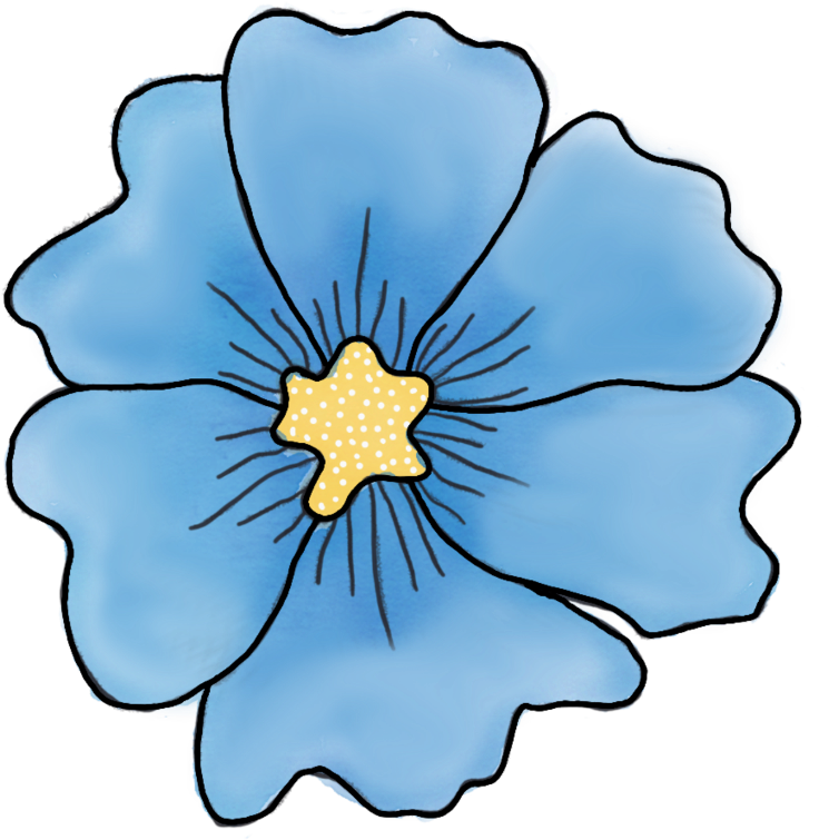 Blume Sticker Clipart (1024x1024), Png Download