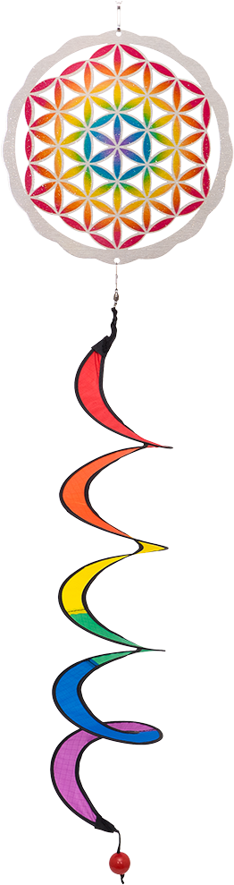 Blume Des Lebens Colour 200 Twister S Clipart (1000x1000), Png Download