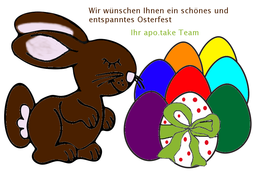 Ostern Osterhase Eier Bunt Mit Schrift Clipart (1169x826), Png Download