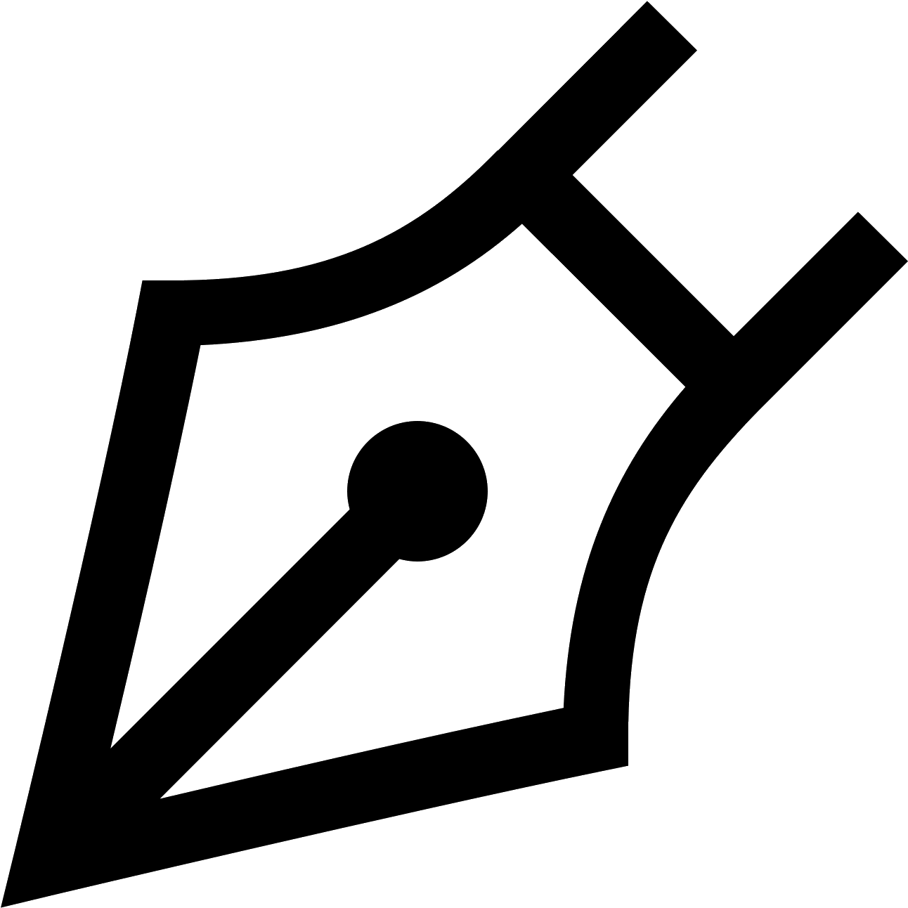 It's The Tip Of A Pen Clipart (1600x1600), Png Download