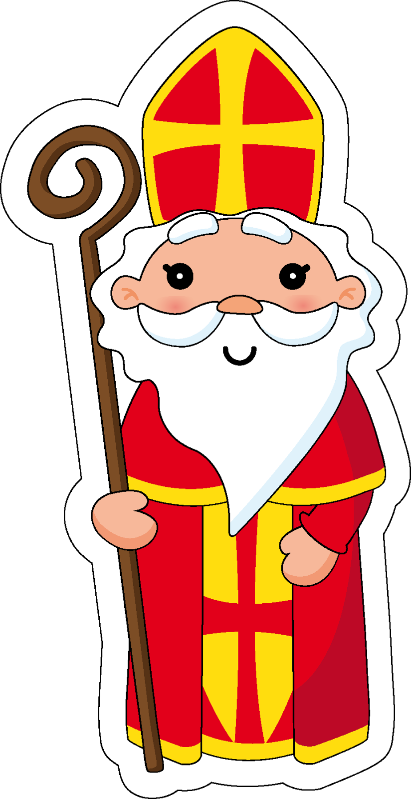 Nikolaus Clipart - Png Download (824x1600), Png Download