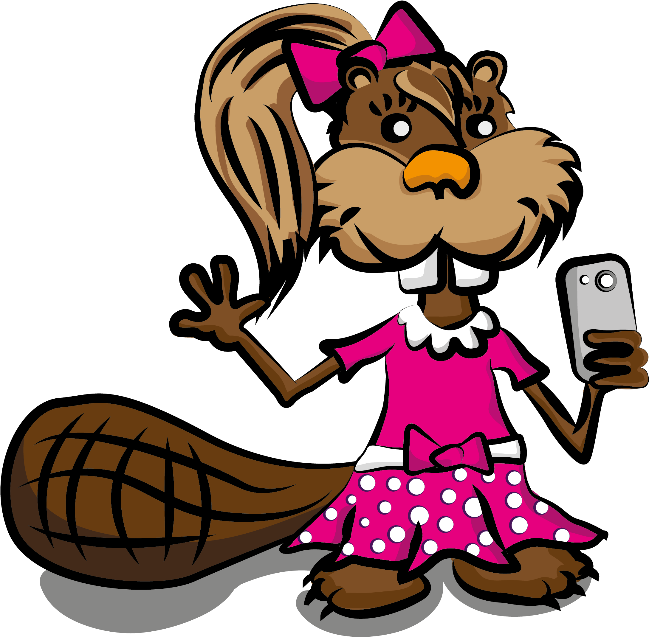 Biber 24 Biber Clipart (2443x2342), Png Download