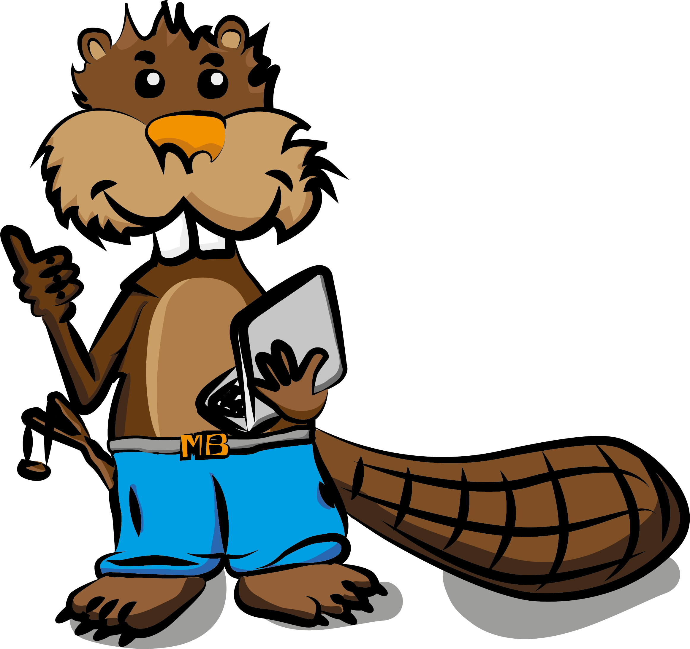 Biber 24 Biber Clipart (2485x2342), Png Download