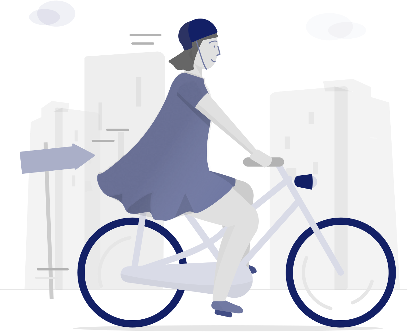 Diesdas Digital Zukunftsfonds Illustration Bike Clipart (1320x1074), Png Download