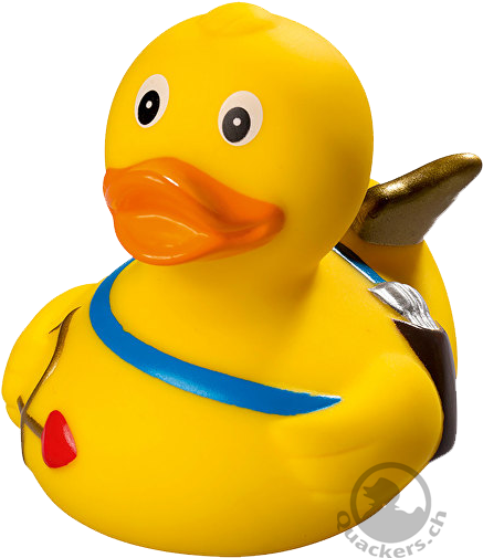 Amor Duck Clipart (543x569), Png Download
