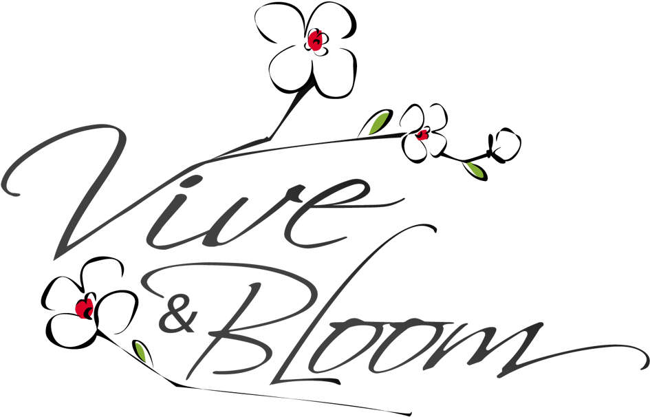 Vive & Bloom Retail Logo Design Clipart (1000x664), Png Download