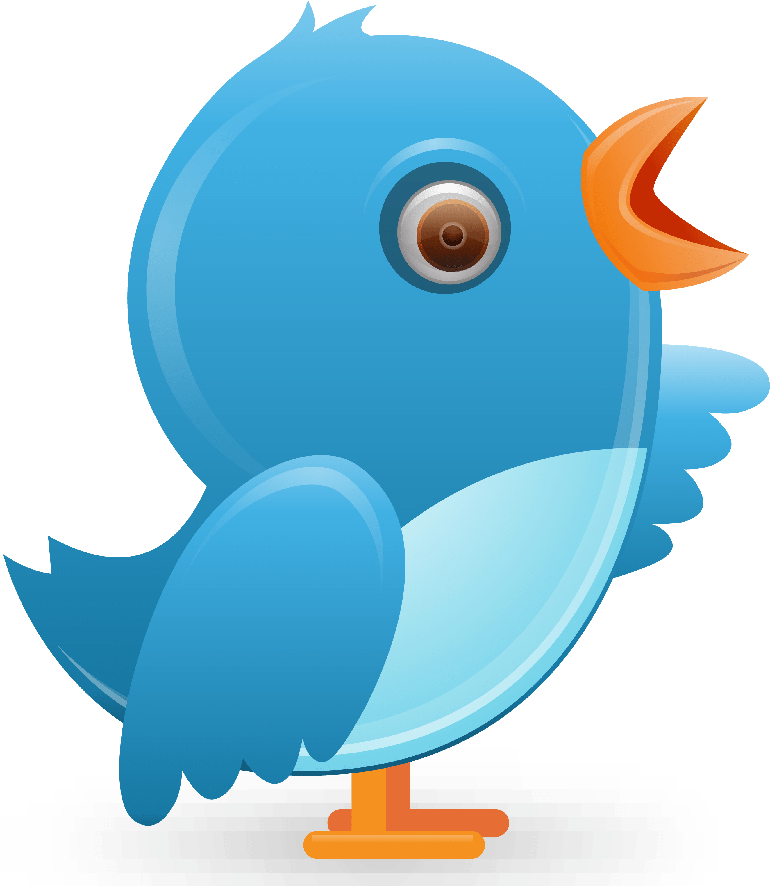 Twitter Bird Icon Clipart Full Size Clipart (2725724) PinClipart