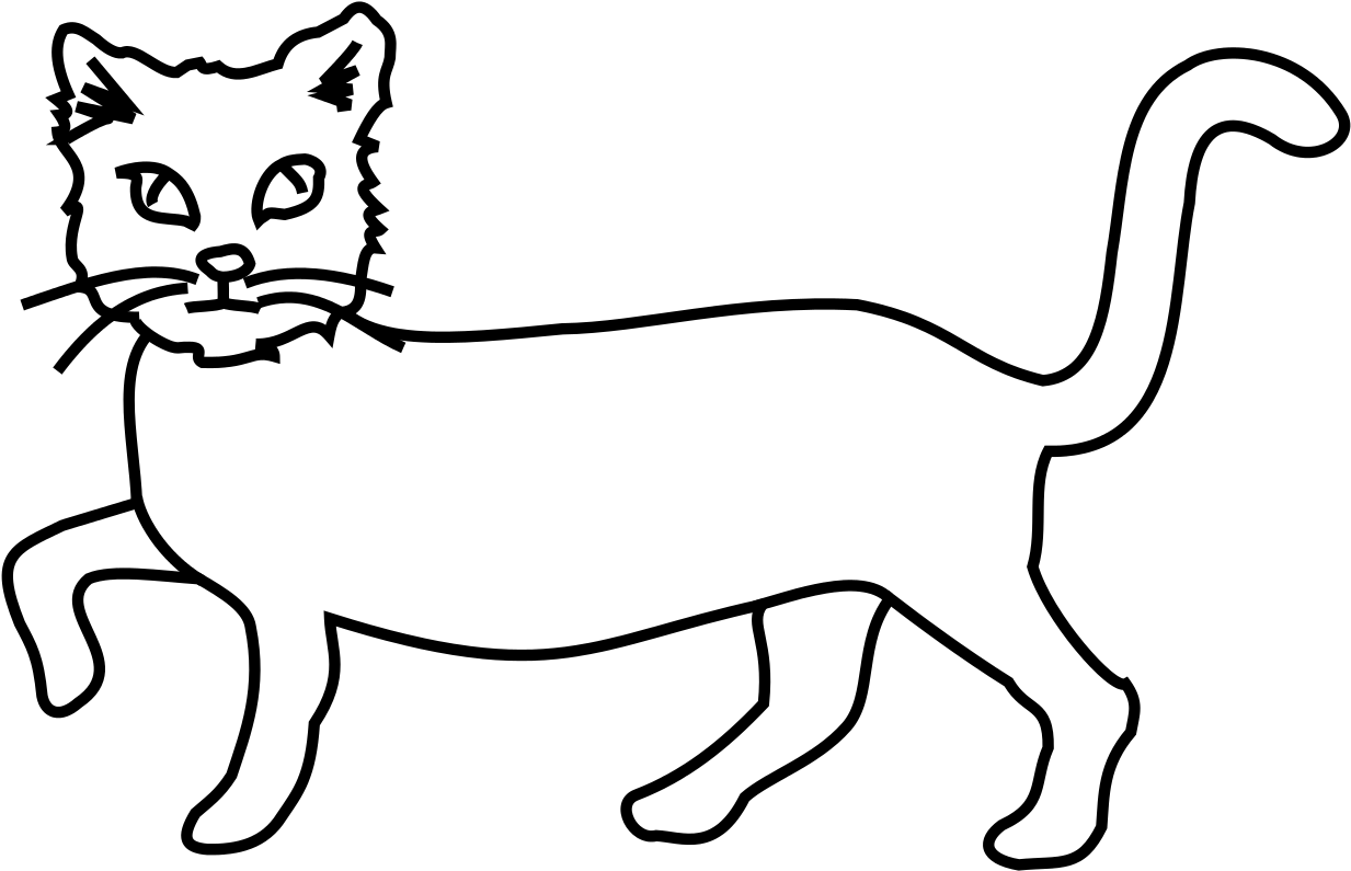 Jumping Cat Images Clipart (1280x825), Png Download