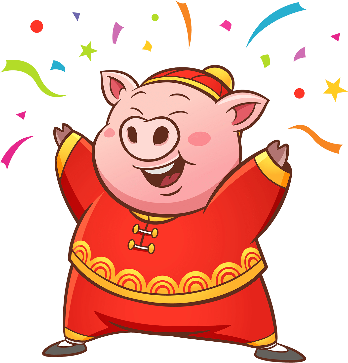 Have You Been Hearing The Traditional Chinese New Year Clipart (1500x1500), Png Download