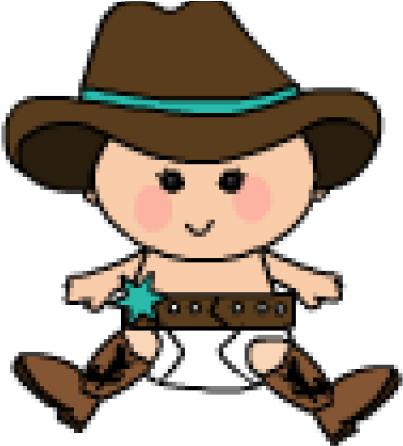 Cowboy Clipart Baby Boy - Png Download (640x480), Png Download