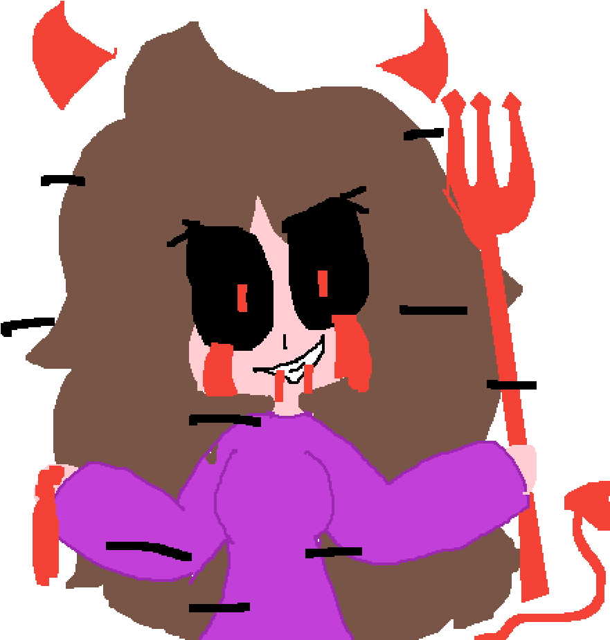 They Call Me The Devil's Angel Clipart (1000x1000), Png Download