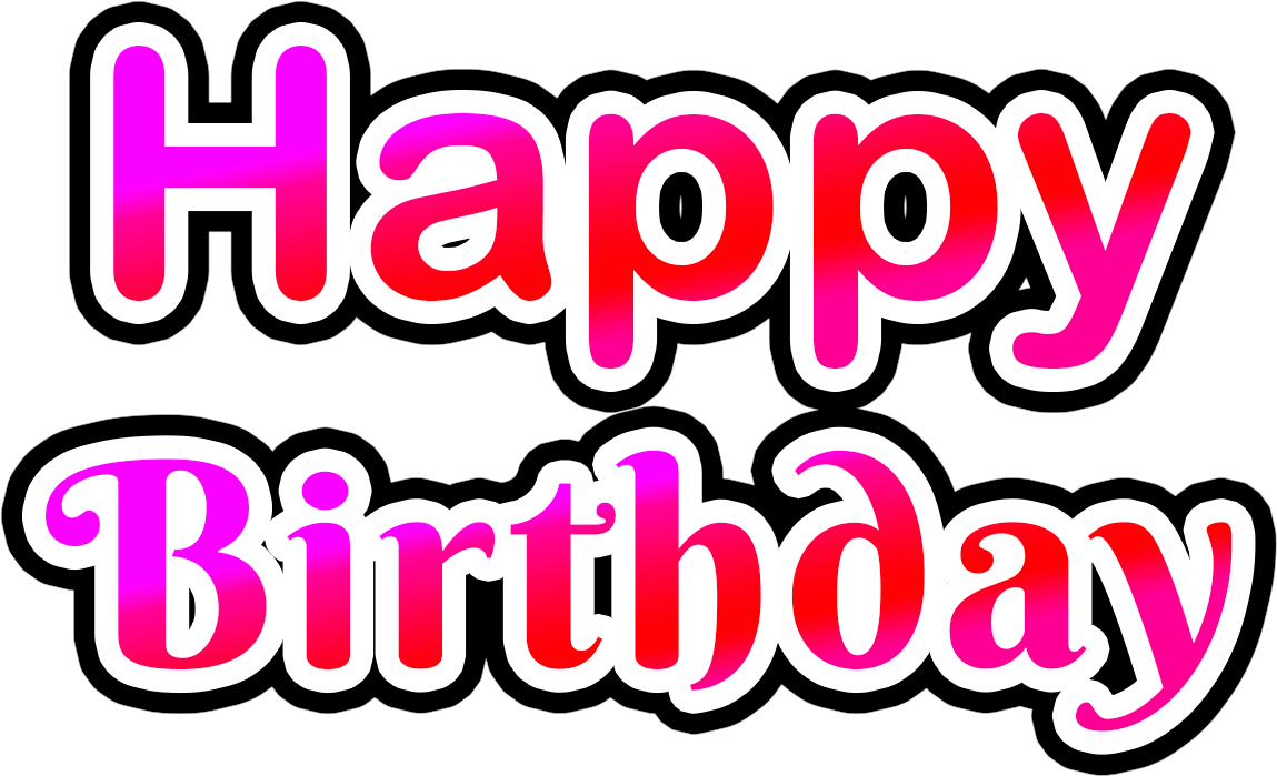 Happy Birthday Png Clipart (1200x1200), Png Download