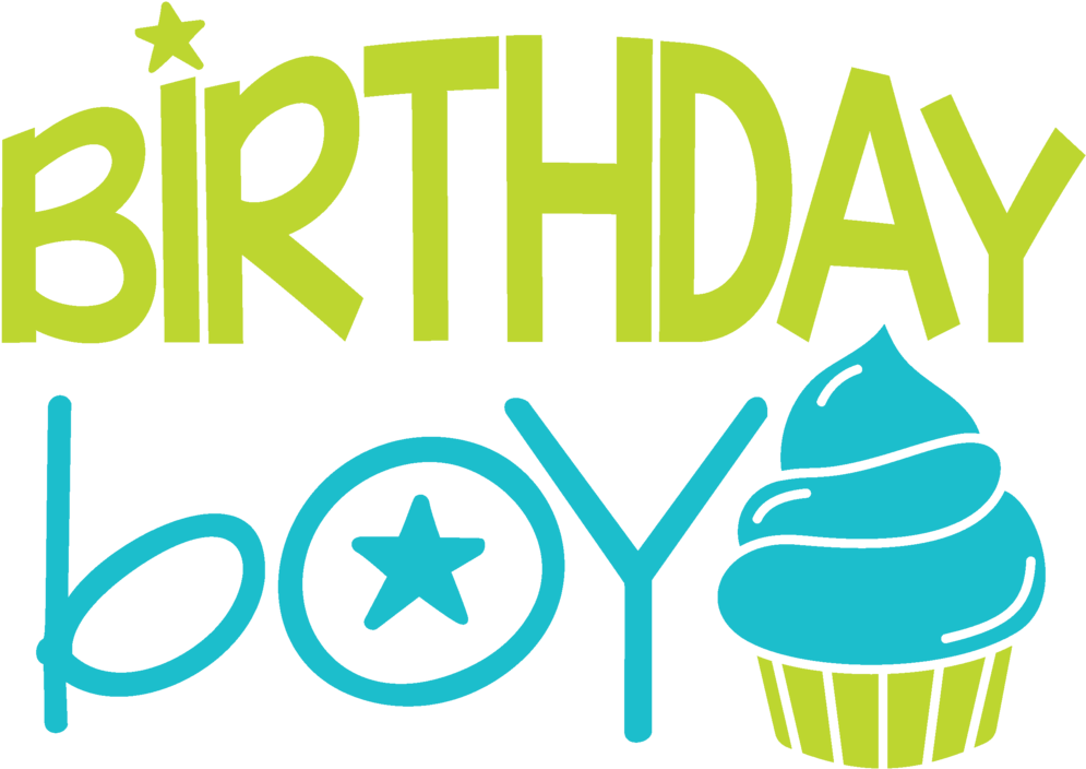 Birthday Boy Svg File Clipart (1024x745), Png Download