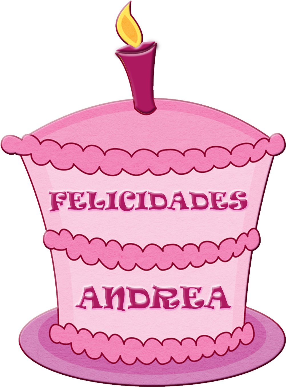 Cumple Andrea 1 Happy Birthday, Meet, Happy Brithday, Clipart (1181x1417), Png Download