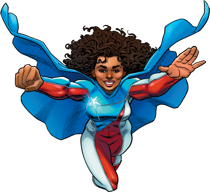 Meet The Latina Comic Book Superhero La Boriqueña Clipart (800x733), Png Download