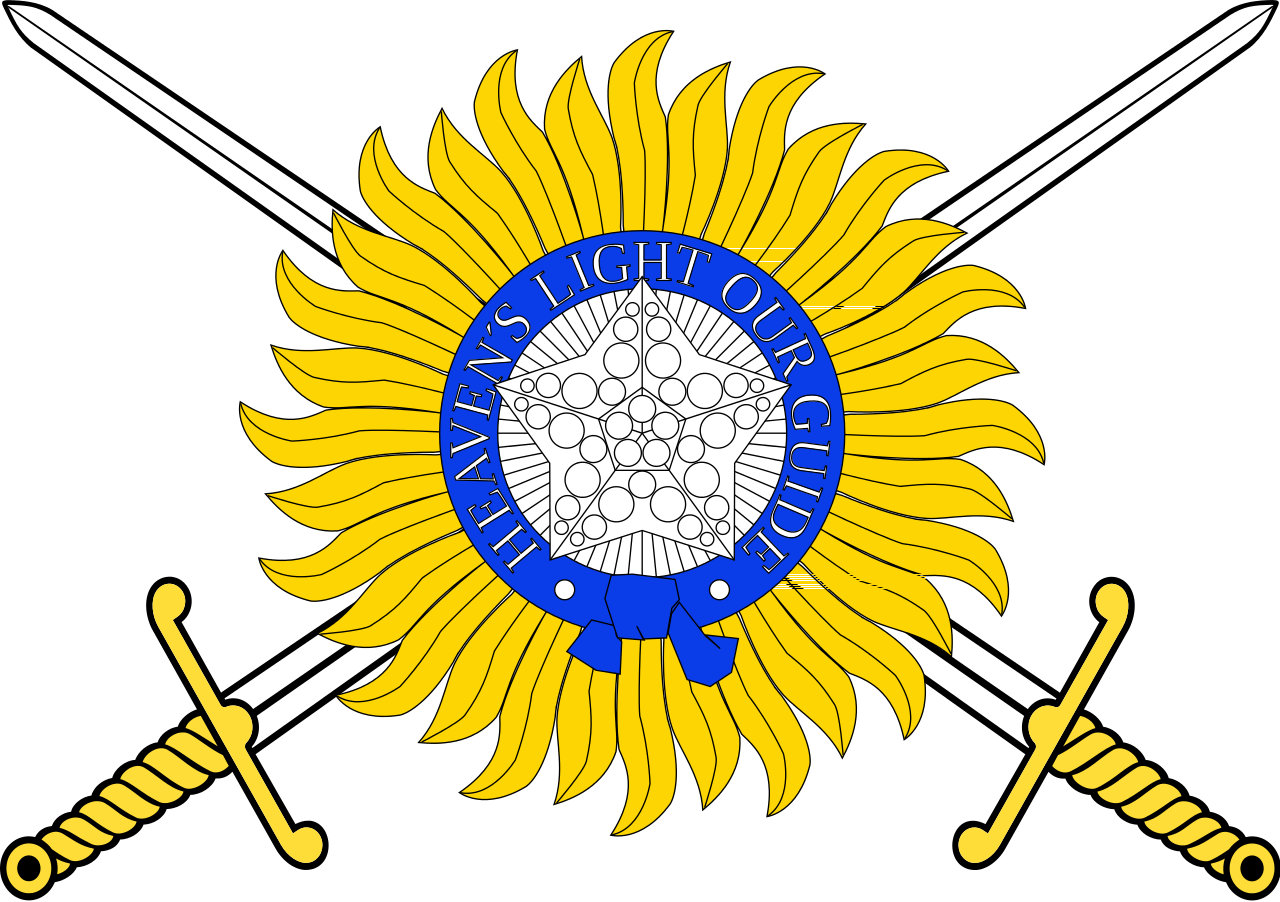 Insignia Of The Royal Indian Army Service Corps Clipart (1280x902), Png Download