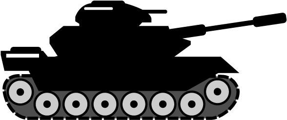 Tank - Vehicle Illustration - Free Clipart (640x640), Png Download