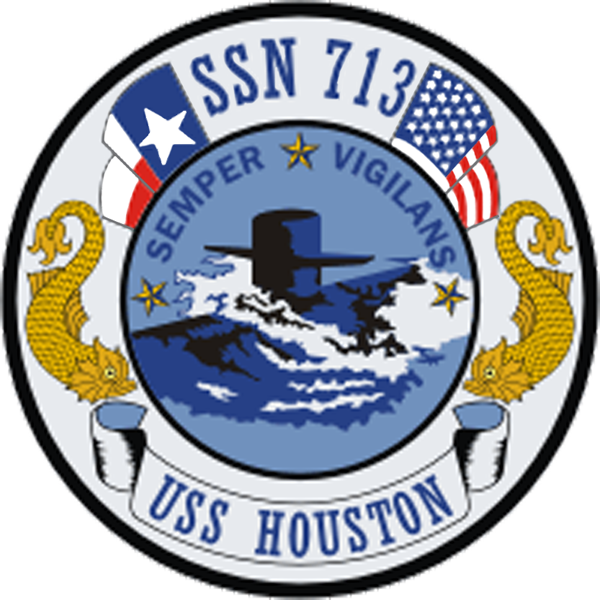 Uss Houston , A Los Angeles Class Attack Submarine, Clipart (600x600), Png Download