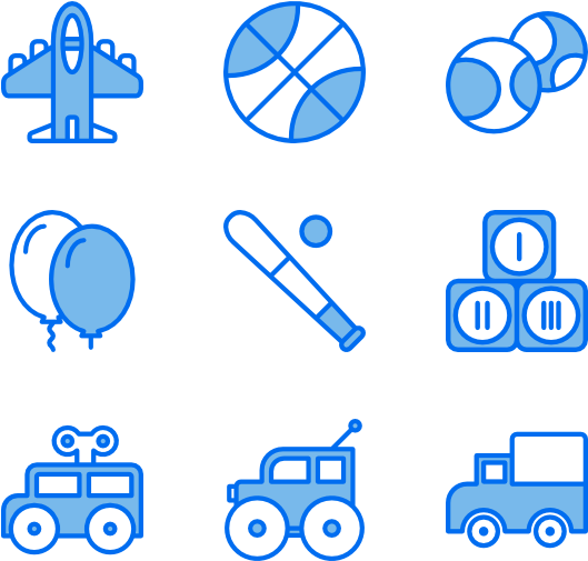 Toy 26 Icons Clipart (600x564), Png Download