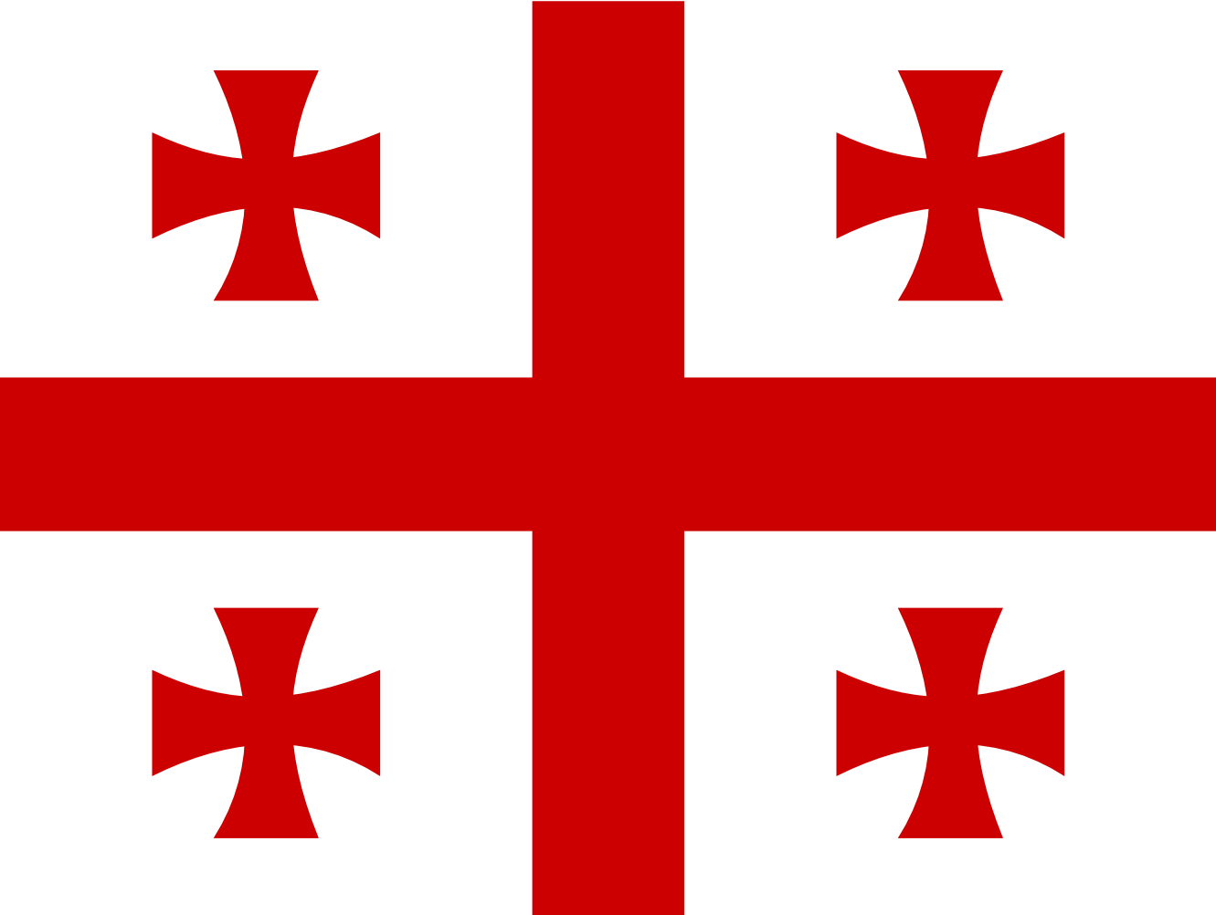 Georgia Stgeorge Tattoo Tatoo Flag Flags 2011 Clip - Png Download (1331x1002), Png Download