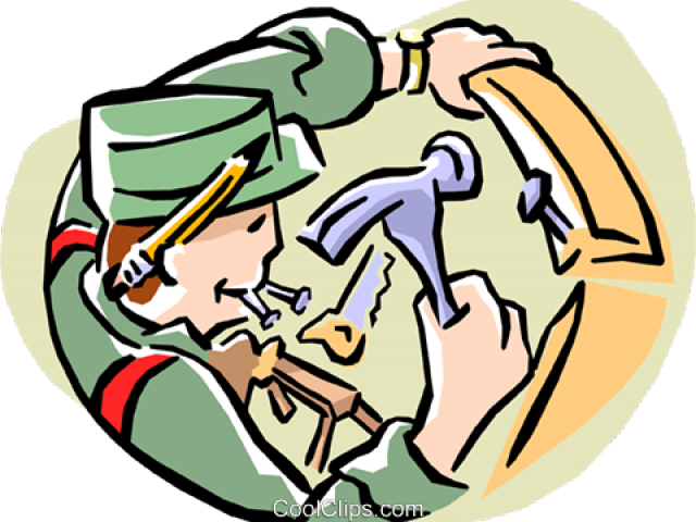 Carpenter Clipart Nails - Png Download (640x480), Png Download