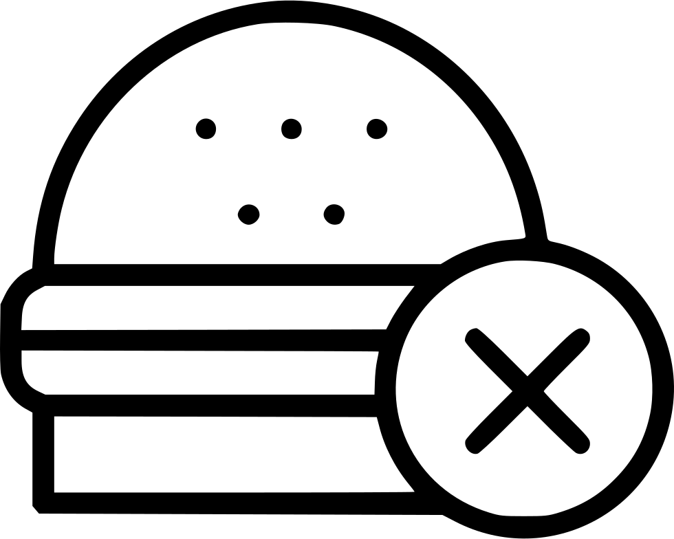 No Junk Food Comments Clipart (980x784), Png Download