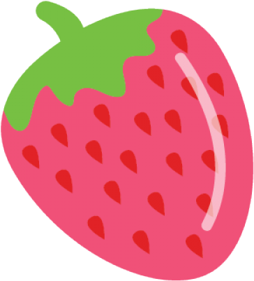 Drawn Strawberry Food Clipart (640x480), Png Download