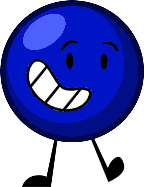 Blue Ball Clipart (487x632), Png Download