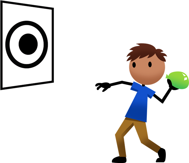 Clipart Of Throws, Active Game And Ball Skill - Png Download (880x560), Png Download