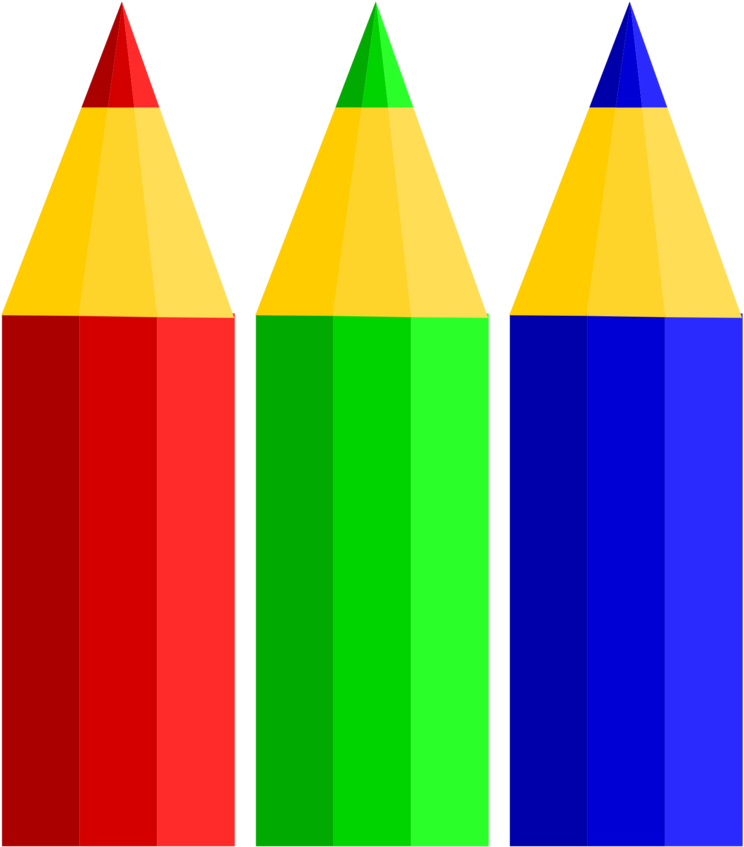 Pencils Clipart (958x958), Png Download