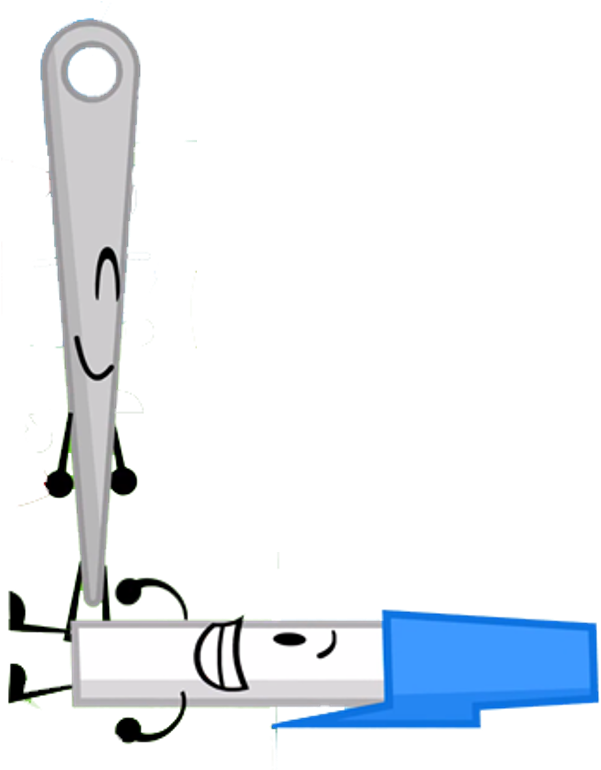 Needy On Pen Clipart (601x770), Png Download