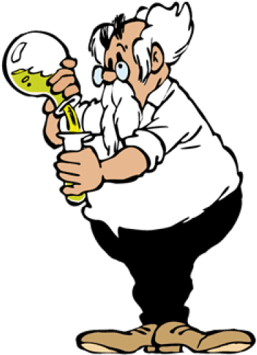 Download Professor Gobelijn Mixing A Potion Png Images Clipart (480x672), Png Download