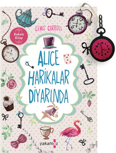 Alice Hari̇kalar Di̇yarinda & Alice Aynanin İçi̇nde Clipart (580x675), Png Download