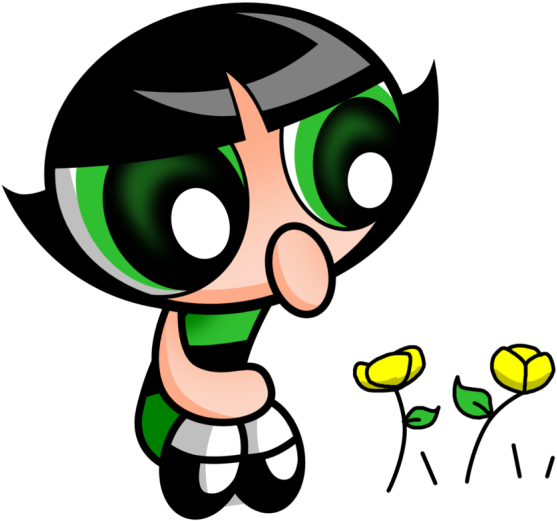 Buttercup Powerpuff Girls Png Hd Photo Clipart (599x563), Png Download