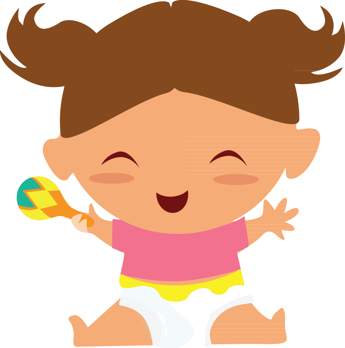 Shaker Clipart Child Music - Png Download (1161x1171), Png Download