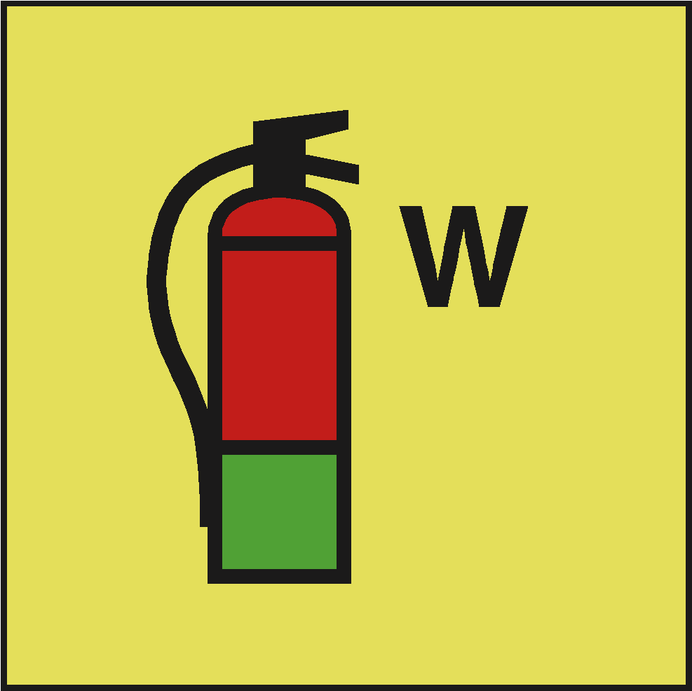 Extinguisher Clipart Safety Item - Png Download (1182x1182), Png Download