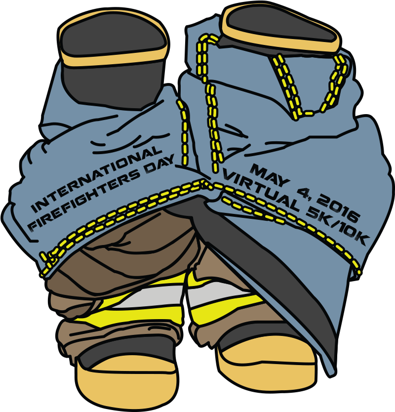 Shoe Clipart Firefighter - Png Download (900x900), Png Download