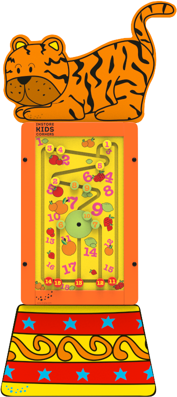 Theo The Tiger Clipart (1000x1000), Png Download