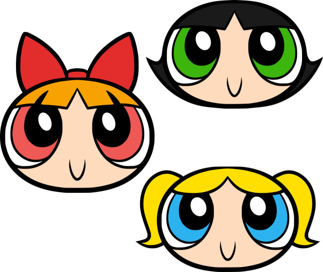 Powerpuff Girls Clipart (648x546), Png Download