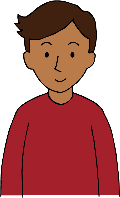 Man Upper Body Clipart (842x842), Png Download