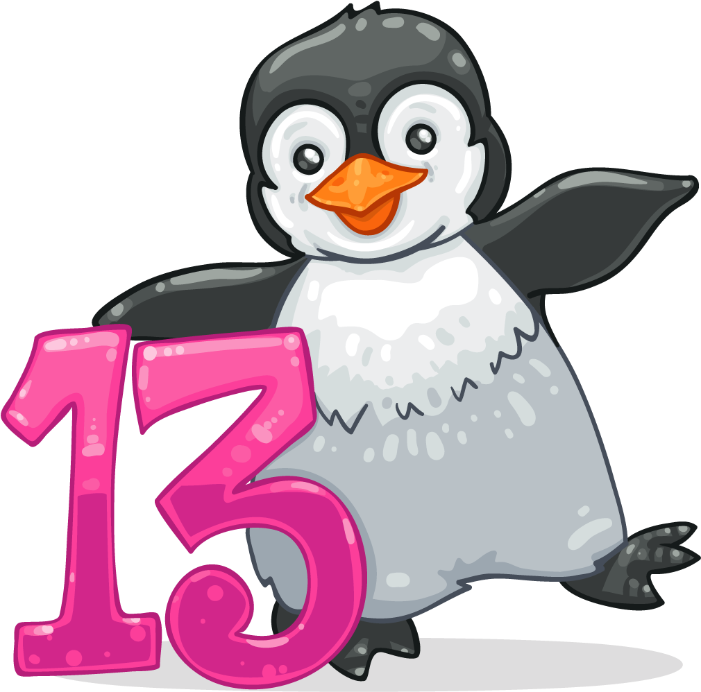 Lucky Penguin Clipart (1024x1024), Png Download