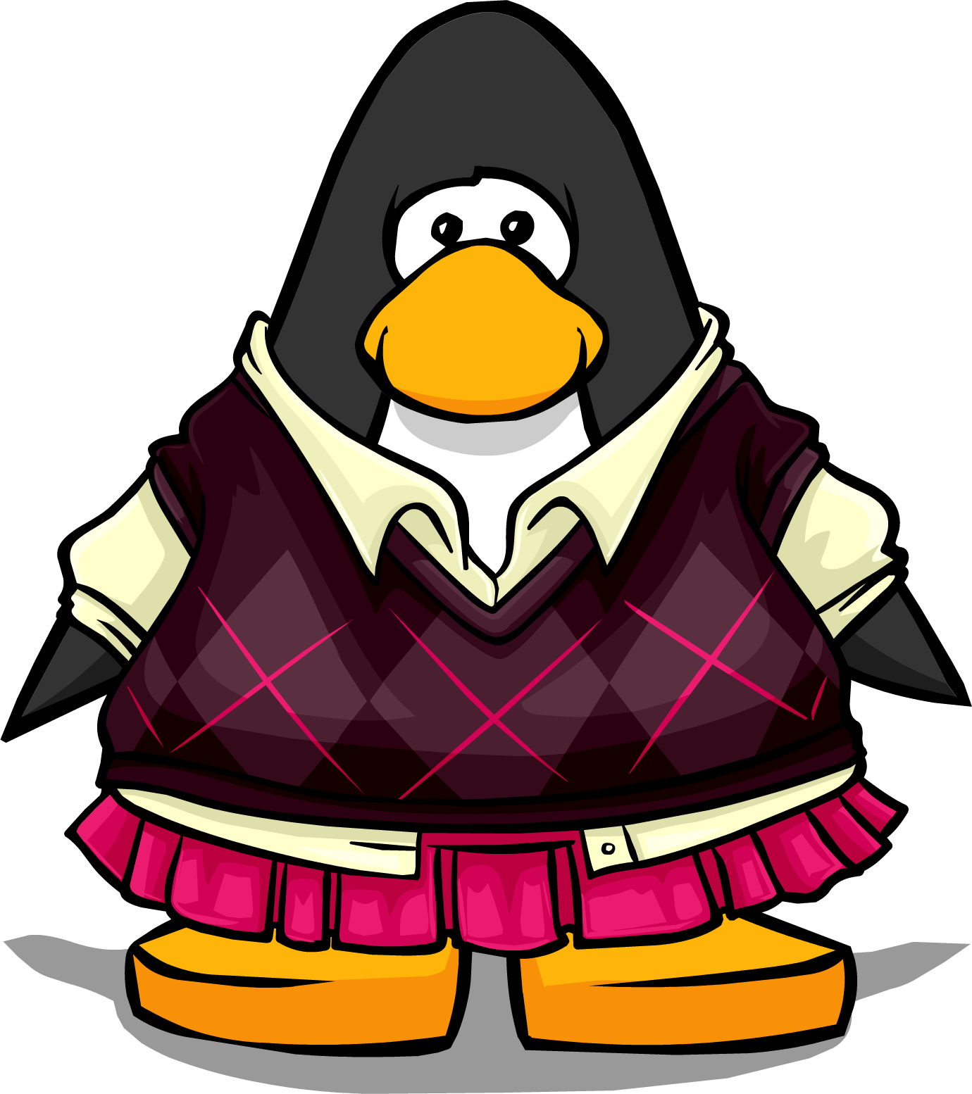Girl's Sweater Vest Pc Clipart (1380x1554), Png Download