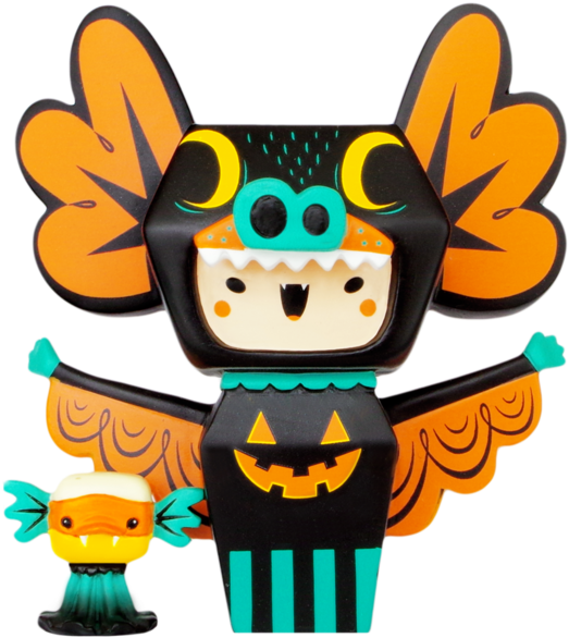 Momiji Hermees & Tiny Trickster By Gary Ham Clipart (523x600), Png Download