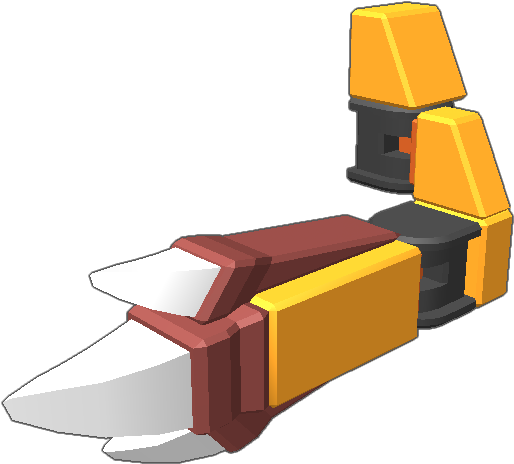 A Basic Clawed Arm, Fit For Any Creature Clipart (768x768), Png Download